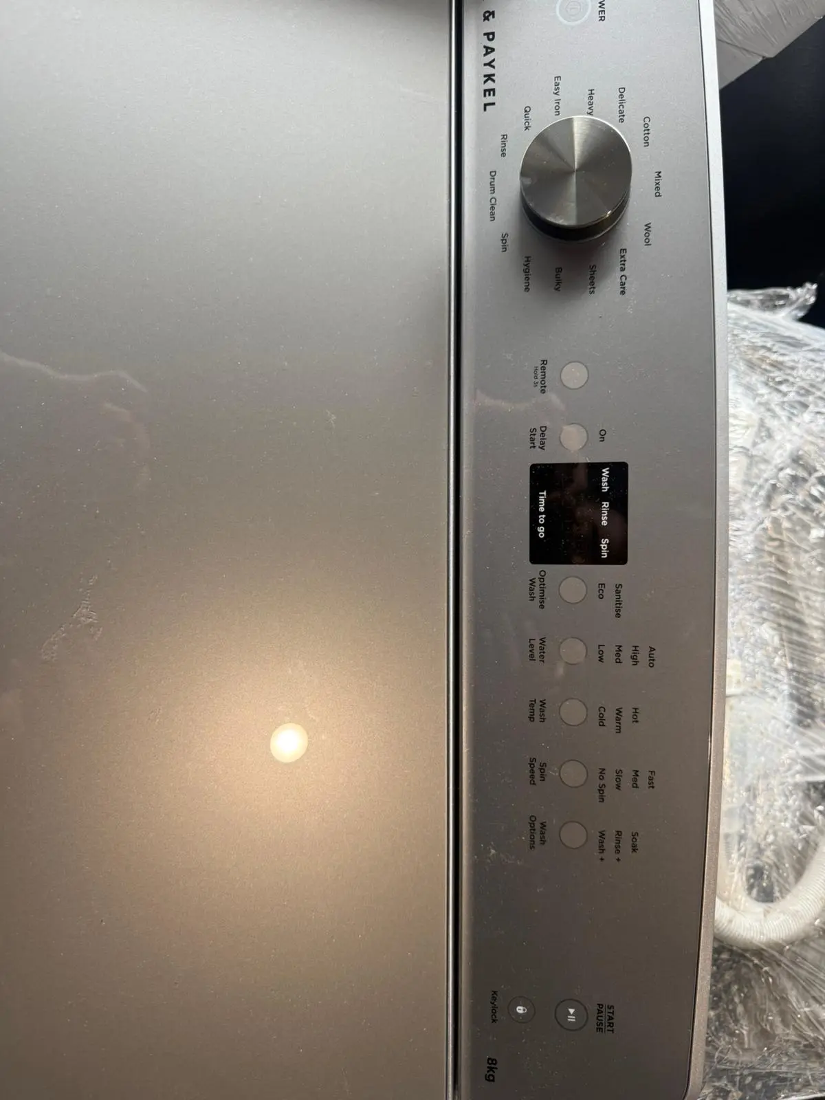 Fisher & Paykel 8 kg Top Load Washer – Factory Second - Image 5